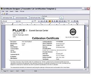 Fluke 5080 Calibration Software