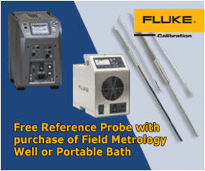 Free Reference Probe with purchase of Field Metrology Well or Portable Bath